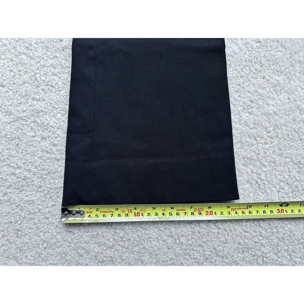Banana Republic Cotton Blend Flare Pants 0 Tall Black - Picture 10 of 10